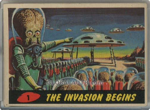 1962 Mars Attacks Non-Sports Card Set