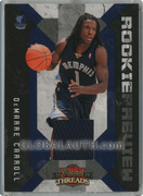 2009-10-threads-rookie-preview-25-demarre-carroll-front-image