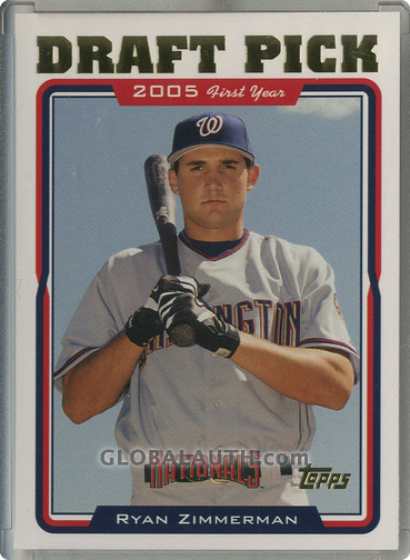 2005 Topps Update UH323: Ryan Zimmerman