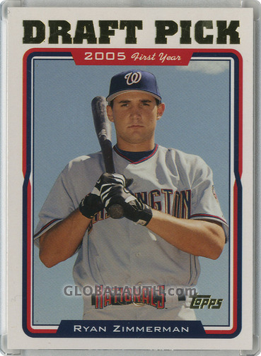 2005 Topps Update UH323: Ryan Zimmerman
